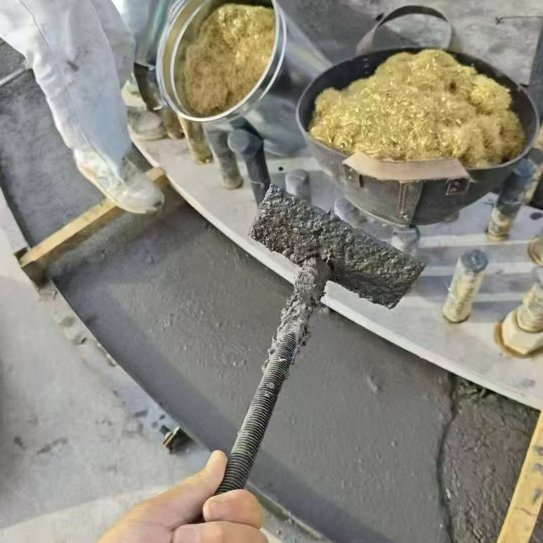 津南C120钢纤维高强无收灌浆料 轧机压缩机汽轮机发电机锻压设备底座灌浆材料